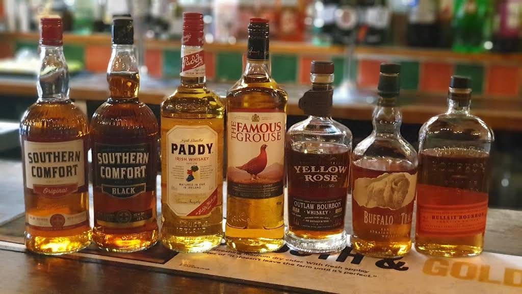 Drinks selection